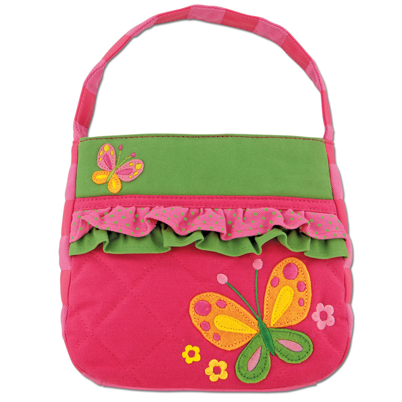 Quilted Butterfly Purse for Girls