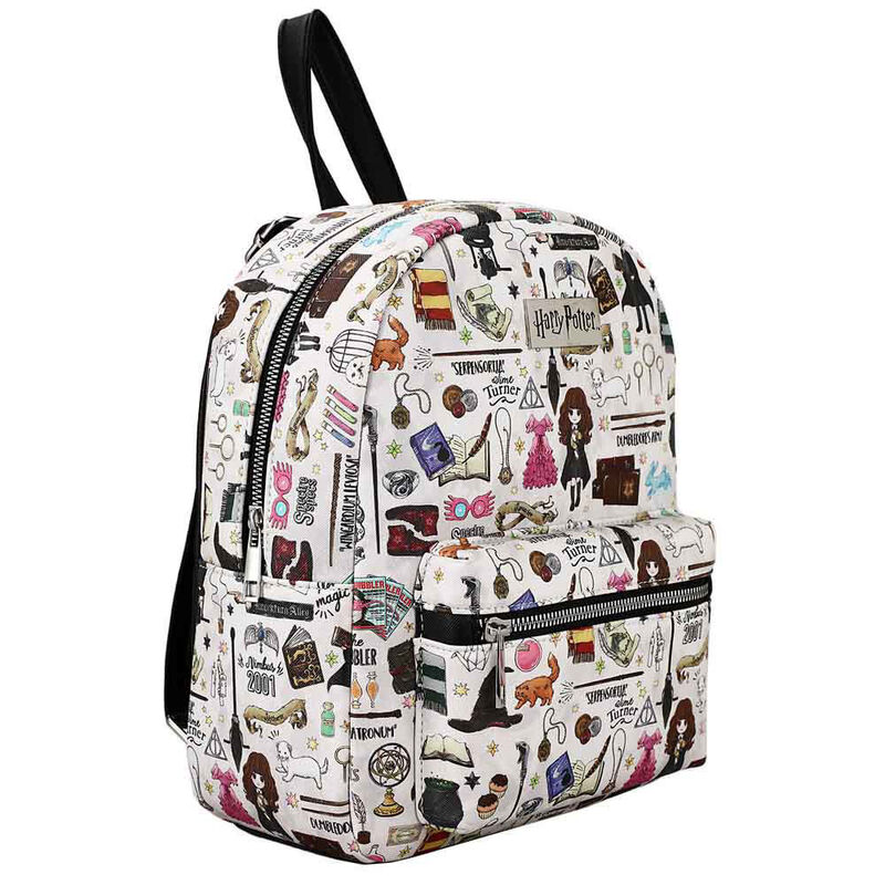Harry Potter Icons and Symbols Mini Backpack