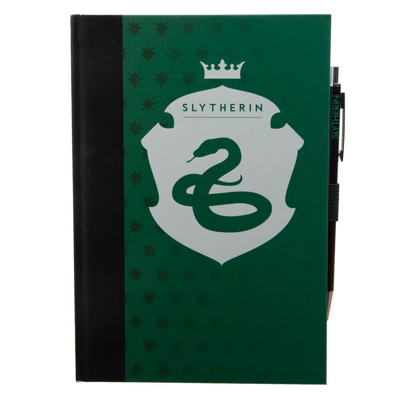 Harry Potter Slytherin Hardcover Journal and Pen Set
