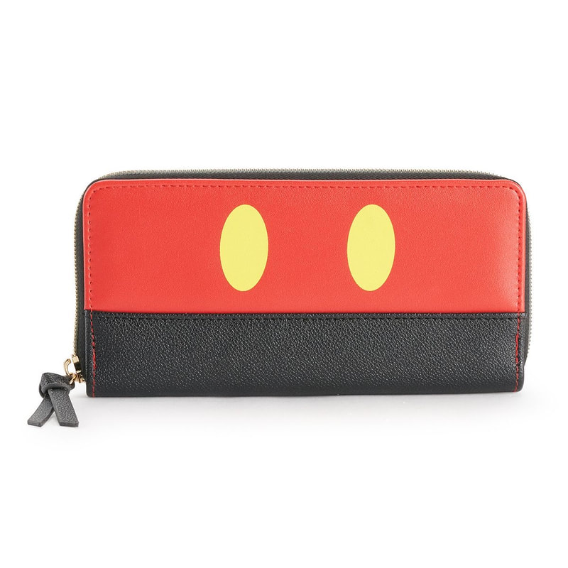 Danielle Nicole Mickey Mouse Zip Around Wallet